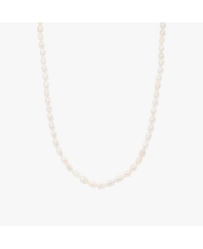 Минималистичное ожерелье Bearfruit Jewelry с жемчугом и позолотой 14k Gold