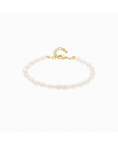 Браслет Bearfruit Jewelry 14k Gold Plated Memories Base Pearl