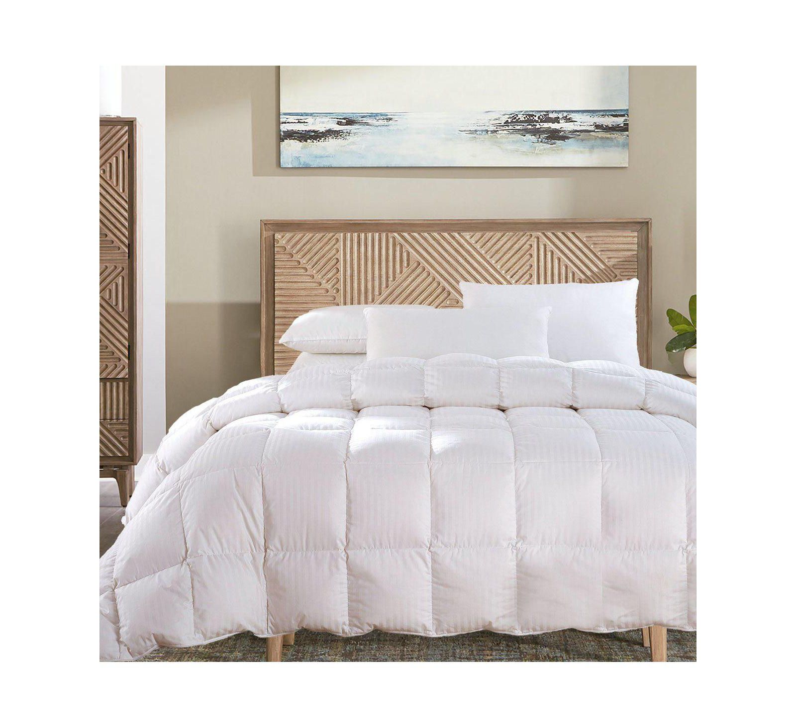 Легкое стеганое одеяло Egyptian Cotton Damask Stripe