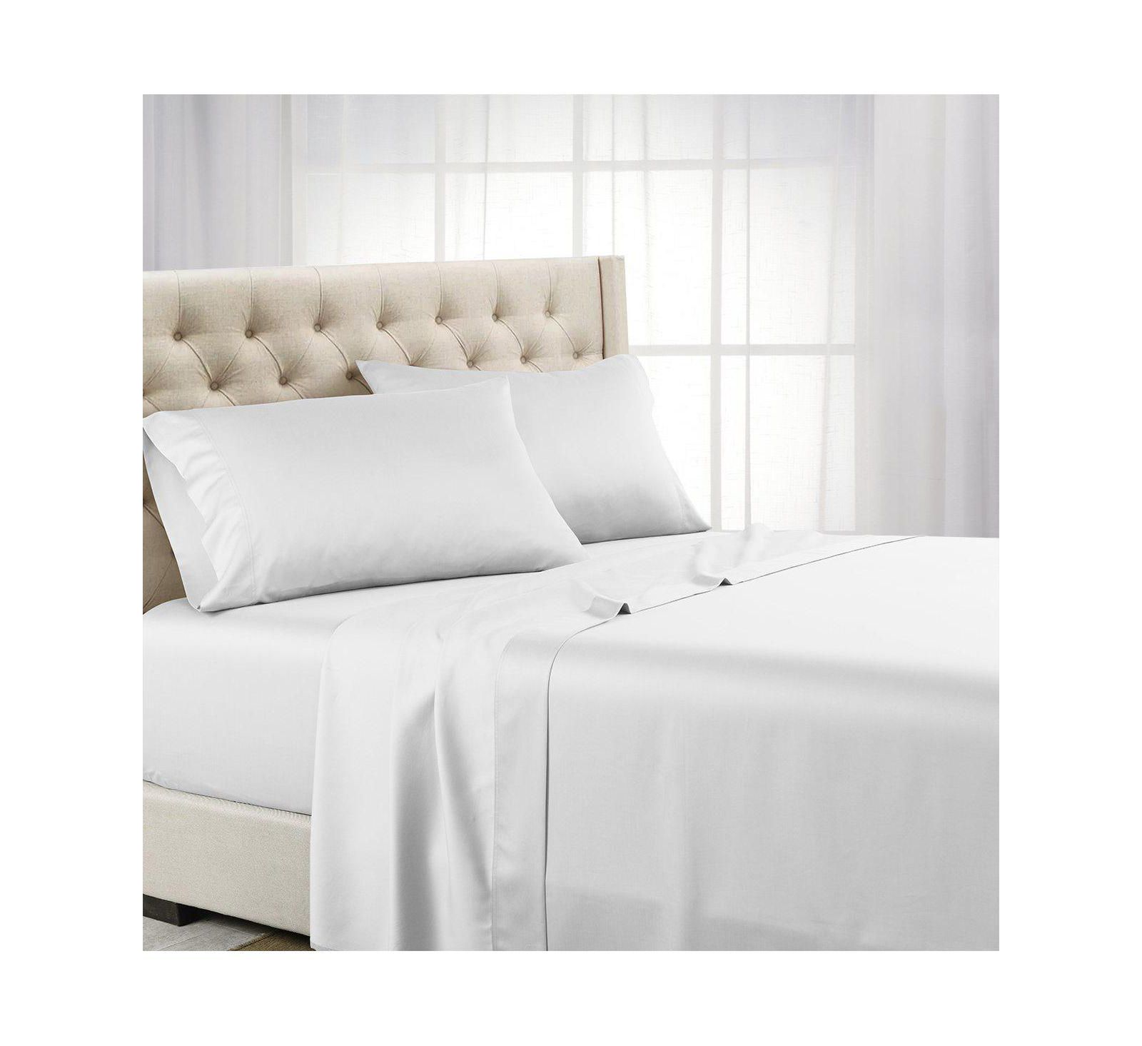 Egyptian Linens 600 Thread Count Eucalyptus Tencel Lyocell 5 Piece Sheet Set, Split King
