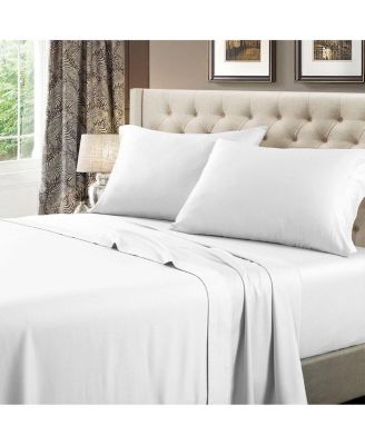 Low Profile (6-10 Inches) 608 Soft Cotton Sateen Sheet Set - USA