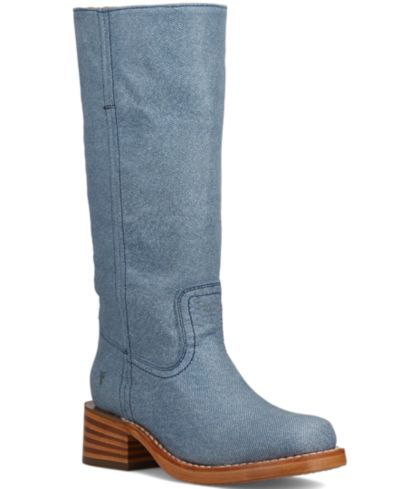 Frye Women's Campus Tall кожаные сапоги