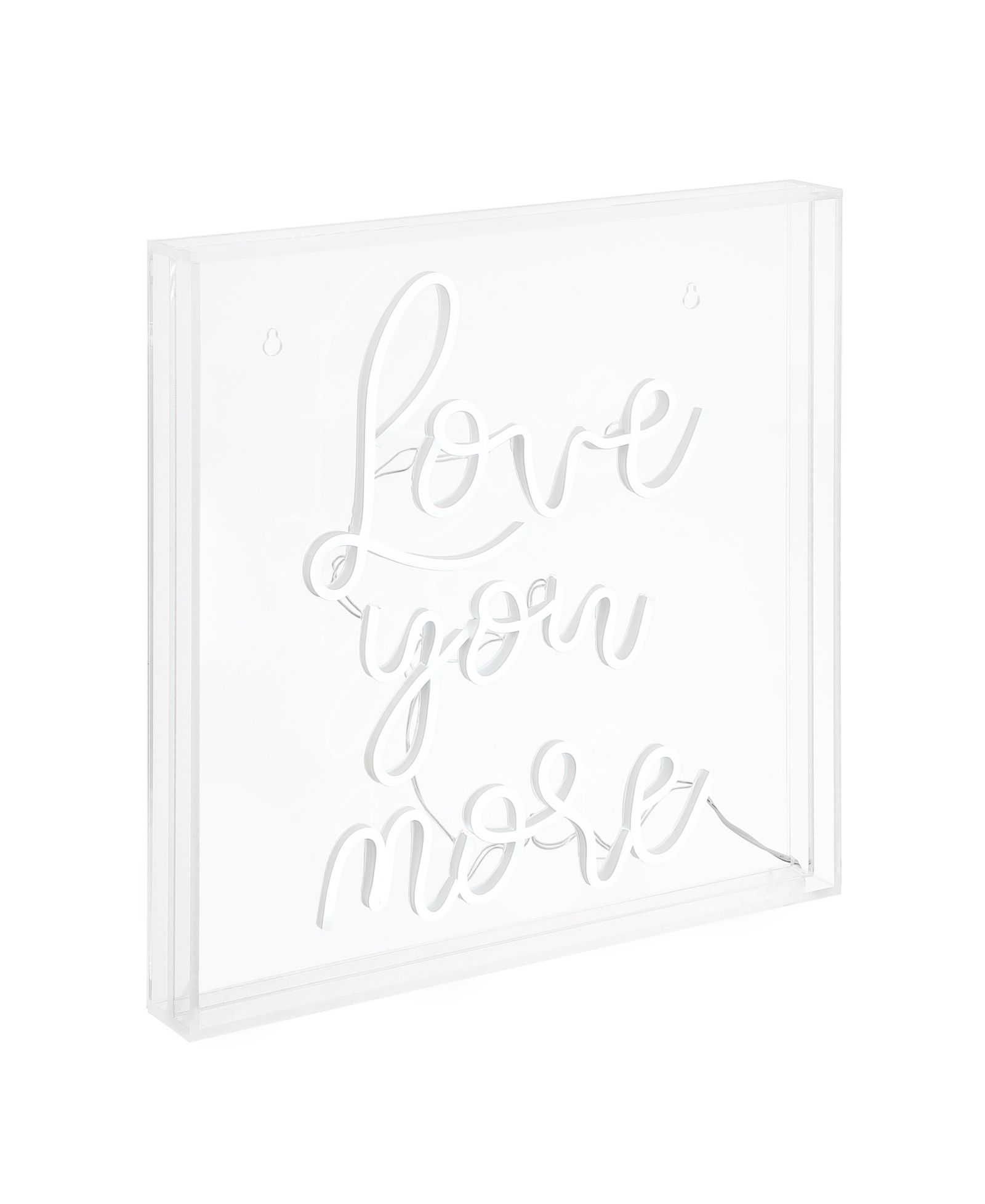 Jonathan Y современная акриловая квадратная неоновая лампа USB LED Love You More