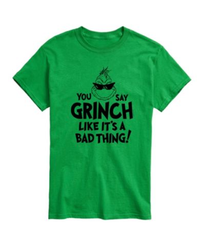 Мужская футболка AIRWAVES The Grinch Like It's A Bad Thing с коротким рукавом