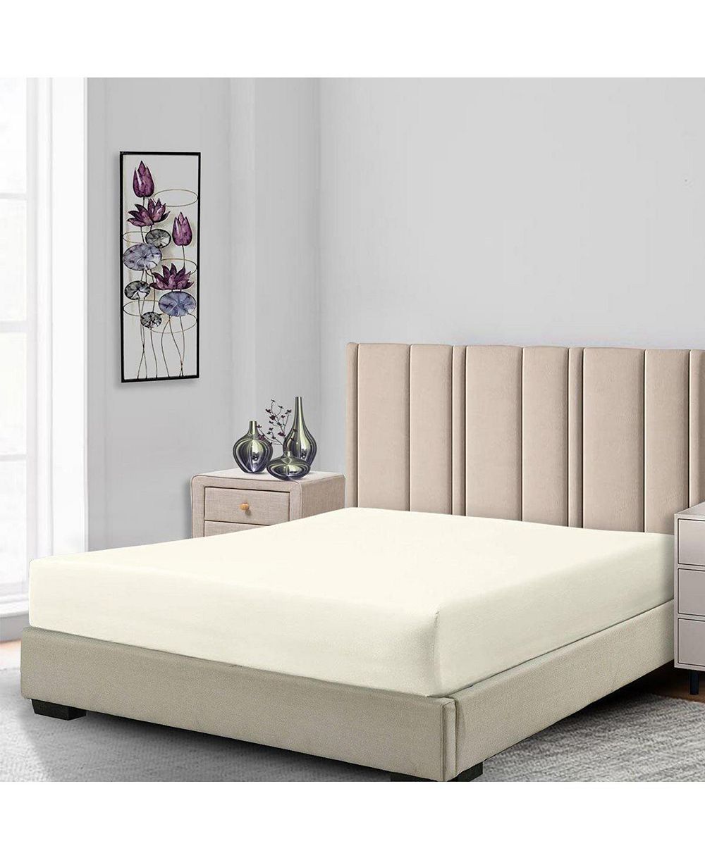 Royal Tradition простыня на резинке из хлопкового сатина Egyptian Linens Low Profile