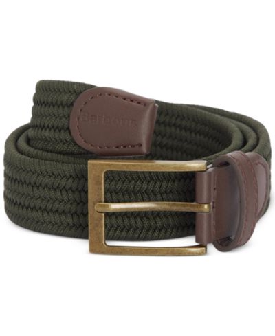 35MM Barbour Men's Nevis Stretch Webbing Belt