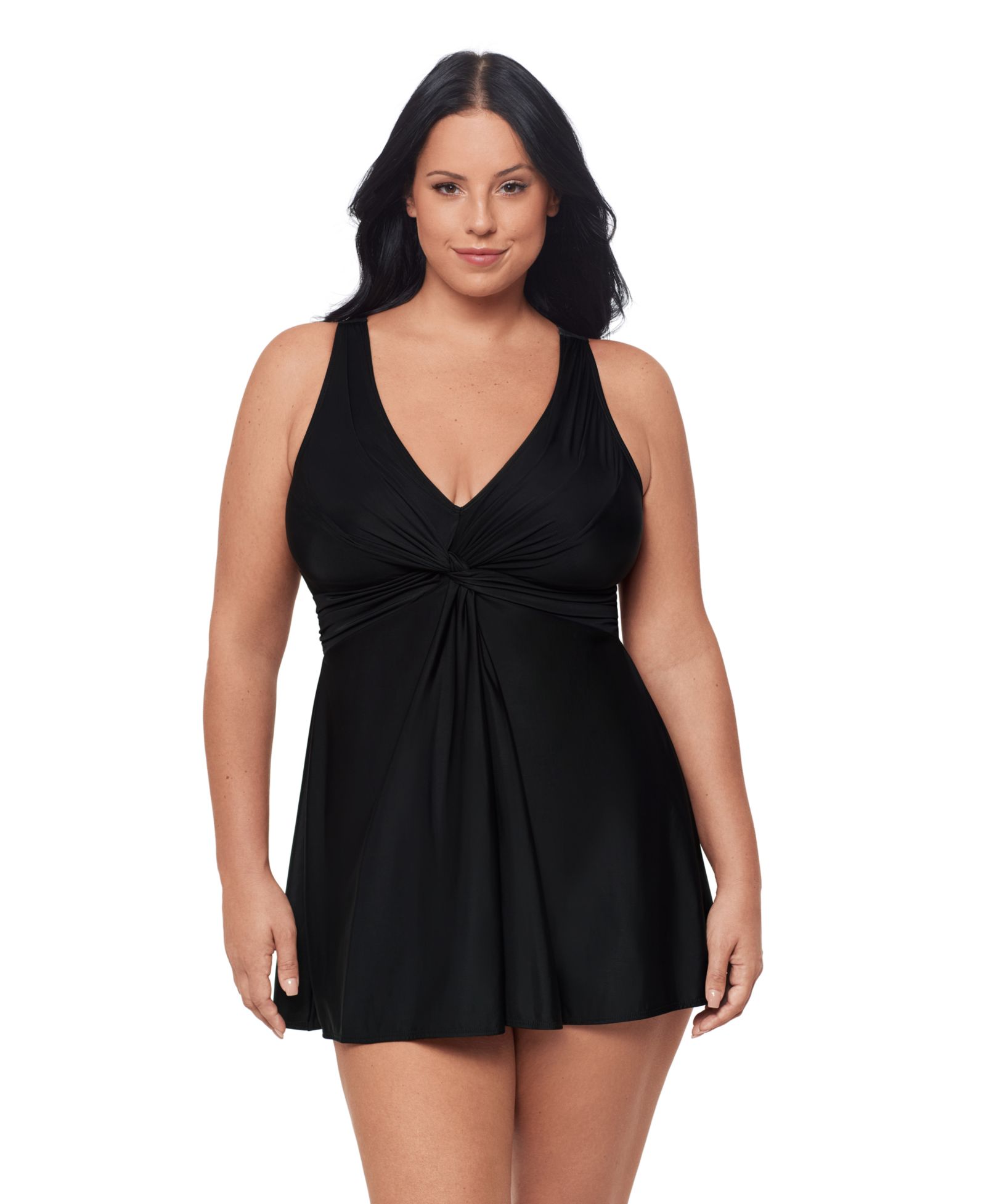 Купальное платье Miraclesuit Plus Size Must Haves Marais Tummy Control