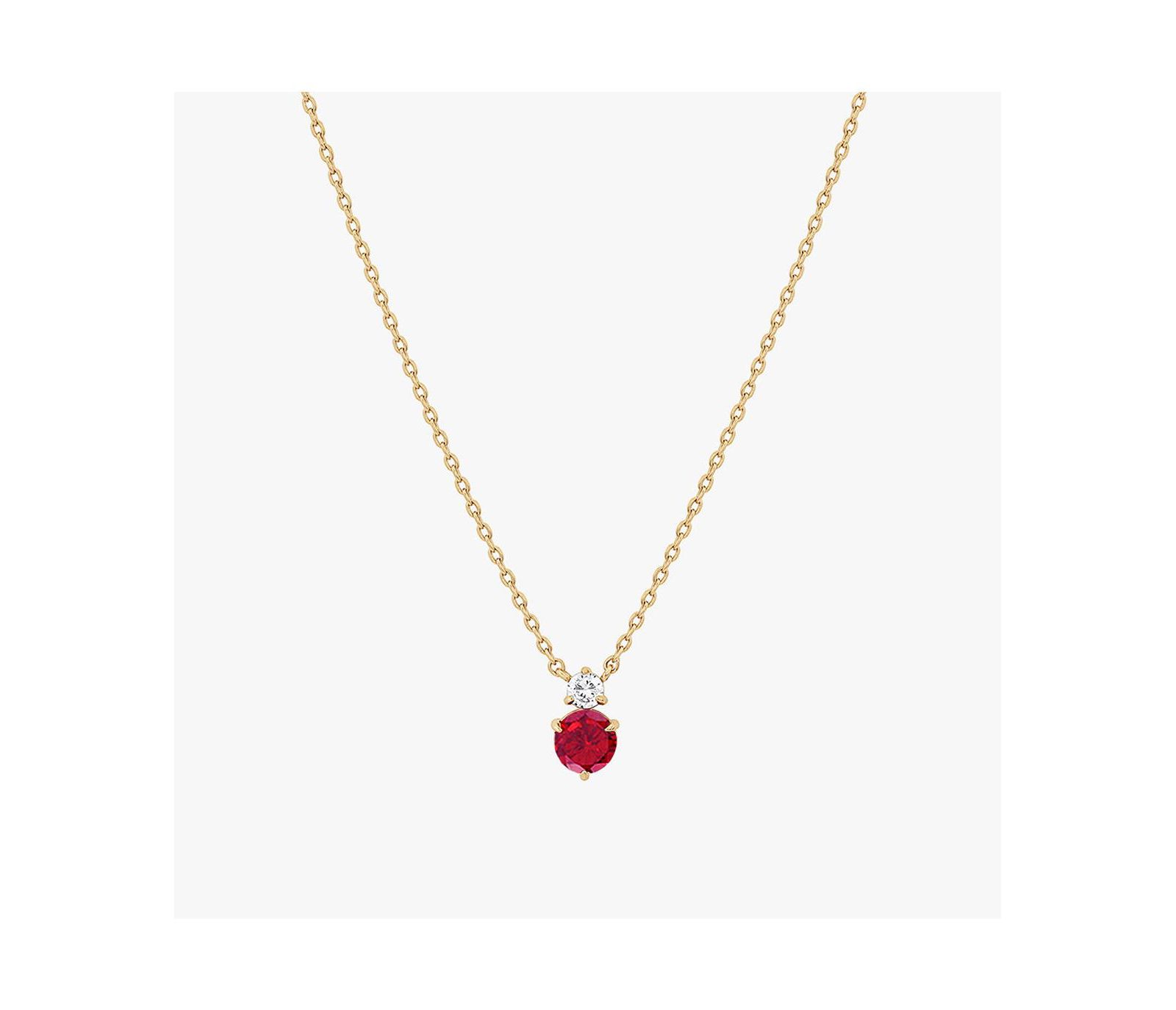 Bearfruit Jewelry Birthstone Pendant Necklace 2-Piece Set