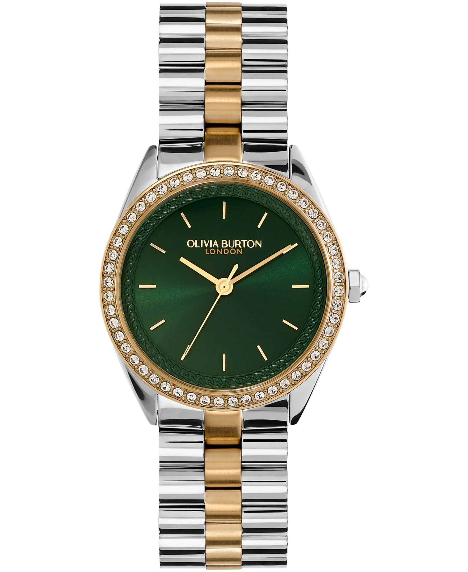 Часы Olivia Burton Women's Bejeweled Two-Tone из нержавеющей стали, 34mm