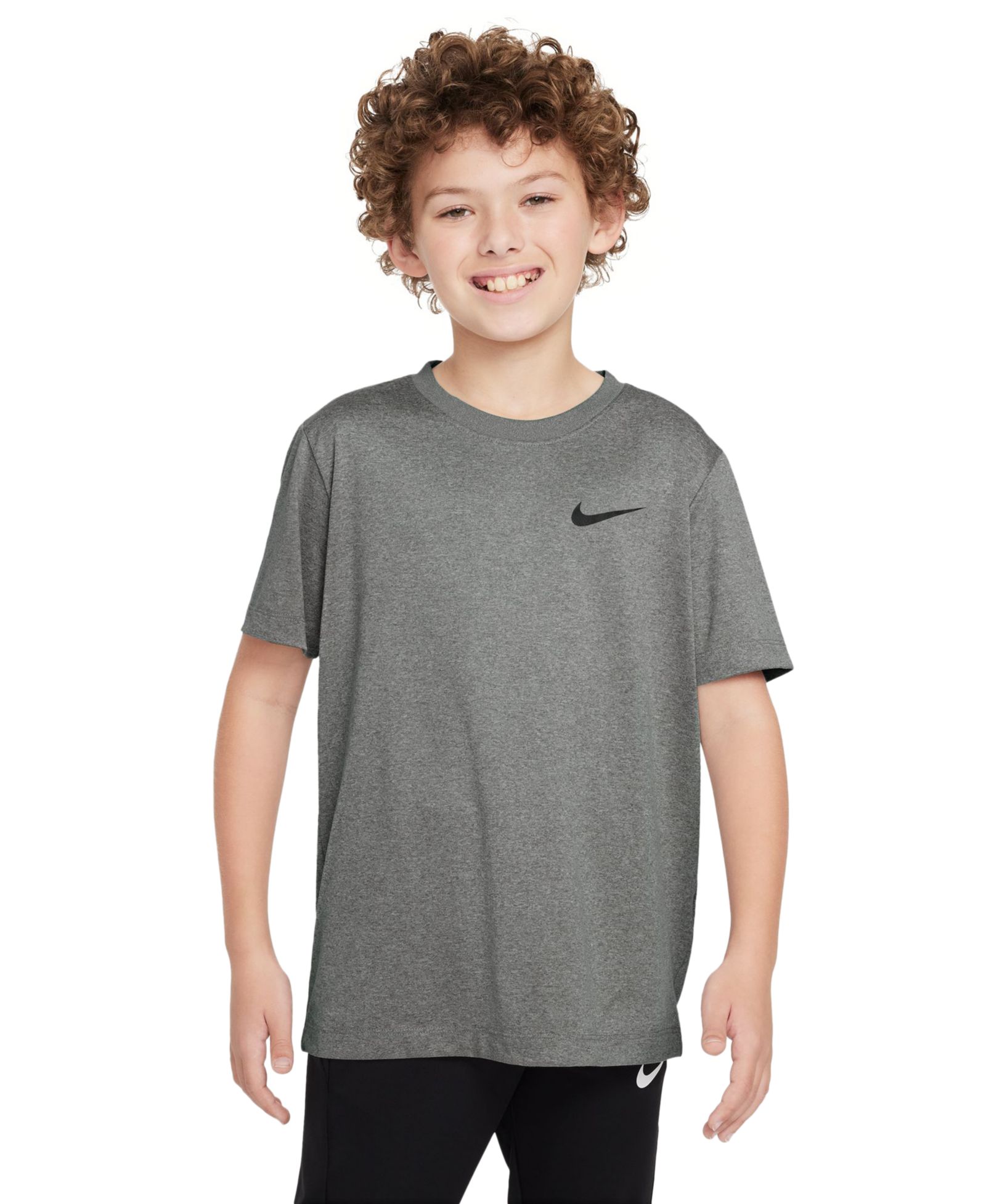 Футболка Nike Boys' and Girls' 6-20 Legend Dri-Fit Logo Graphic