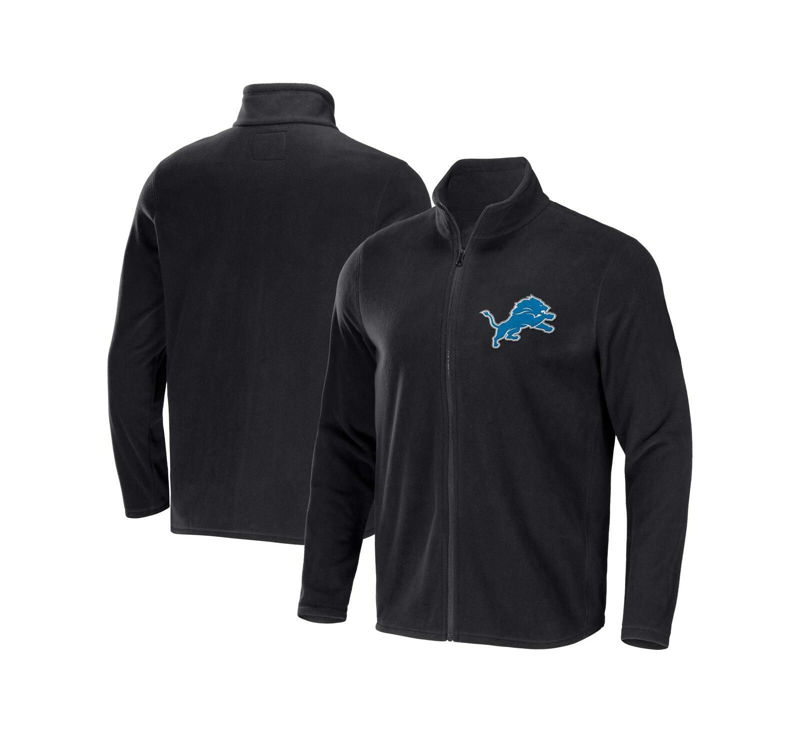 Men's NFL x Darius Rucker Collection by Fanatics Black Detroit Lions Domestic Full-Zip Jacket