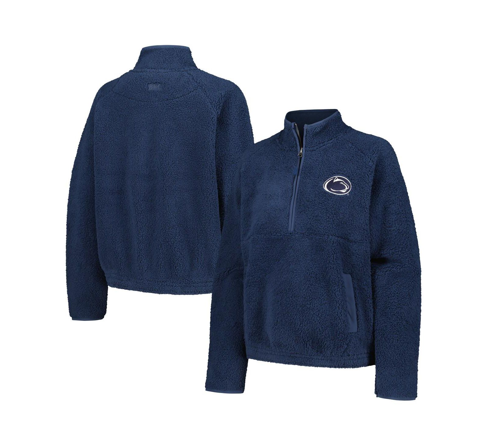 Женская толстовка Boxercraft Penn State Nittany Lions Everest с полумолнией, синяя