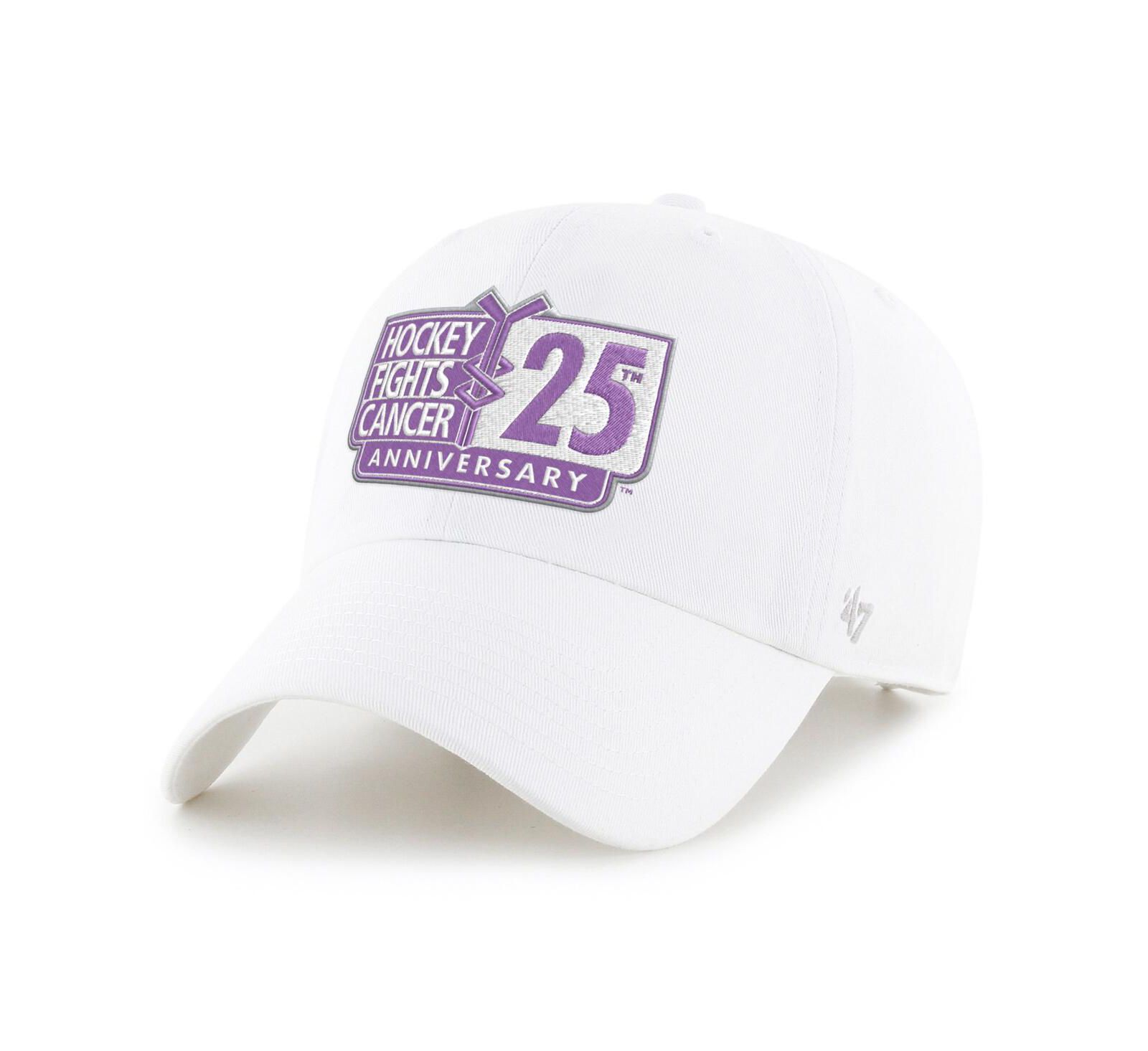 Регулируемая кепка '47 Brand White NHL Anniversary Cleanup