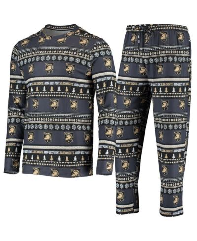 Мужской комплект из свитера и брюк Concepts Sport Army Black Knights
