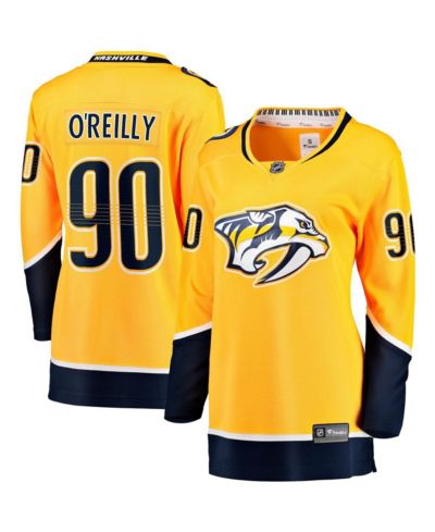 Женский Fanatics Ryan O'Reilly Gold Nashville Predators Home Premier Breakaway Player Jersey