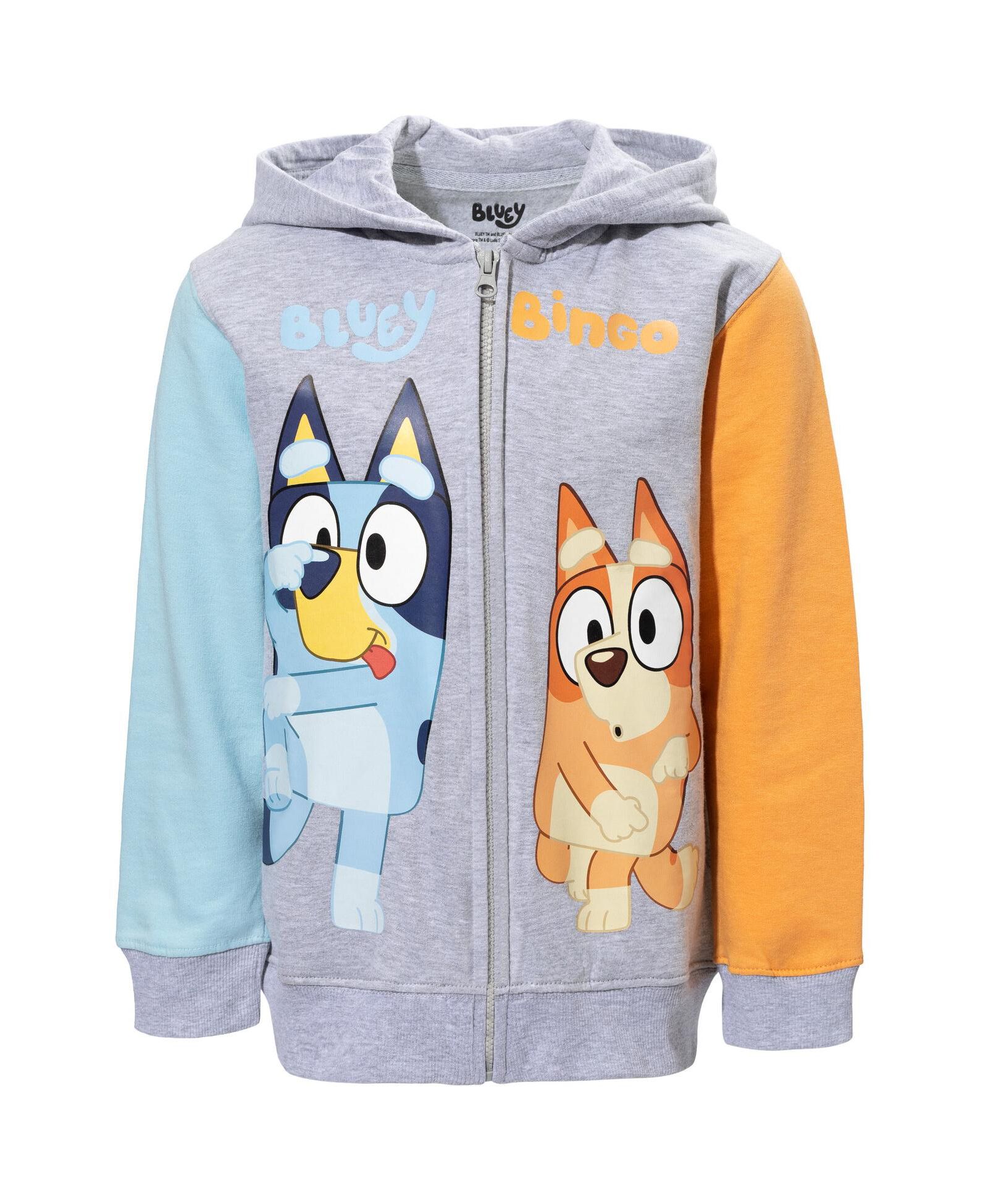 Худи Bluey & Bingo Fleece Zip-Up Raglan для мальчиков