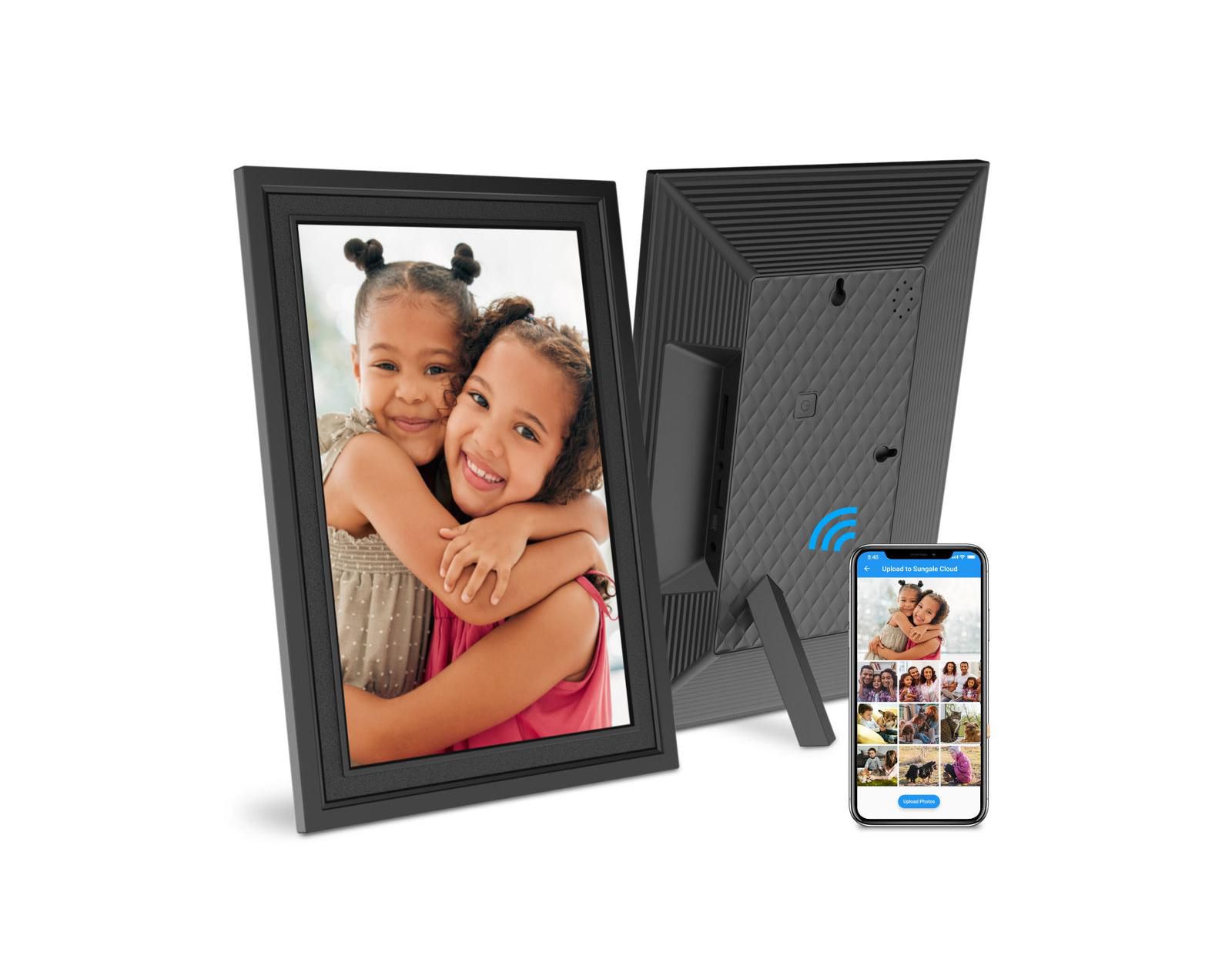 Цифровая фоторамка Sungale 10in Cloud Frame, 20GB Cloud Storage, Auto-Rotate