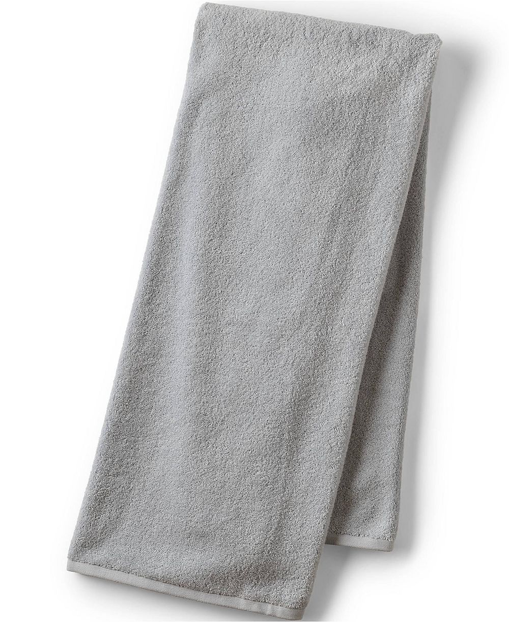 Хлопковое банное полотенце Lands' End Quick-Dry