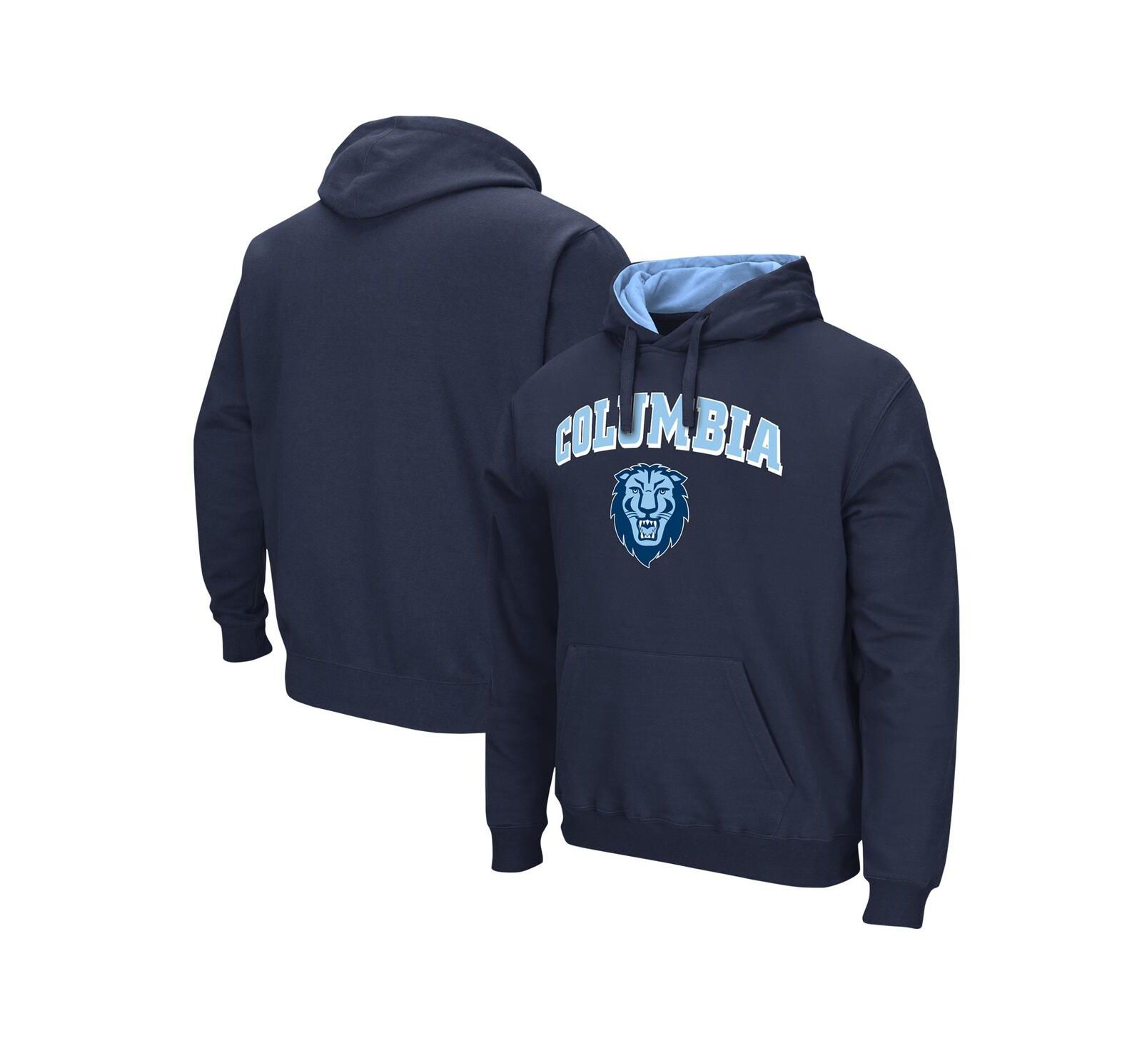 Men's Colosseum Columbia University Arch and Logo Pullover Hoodie