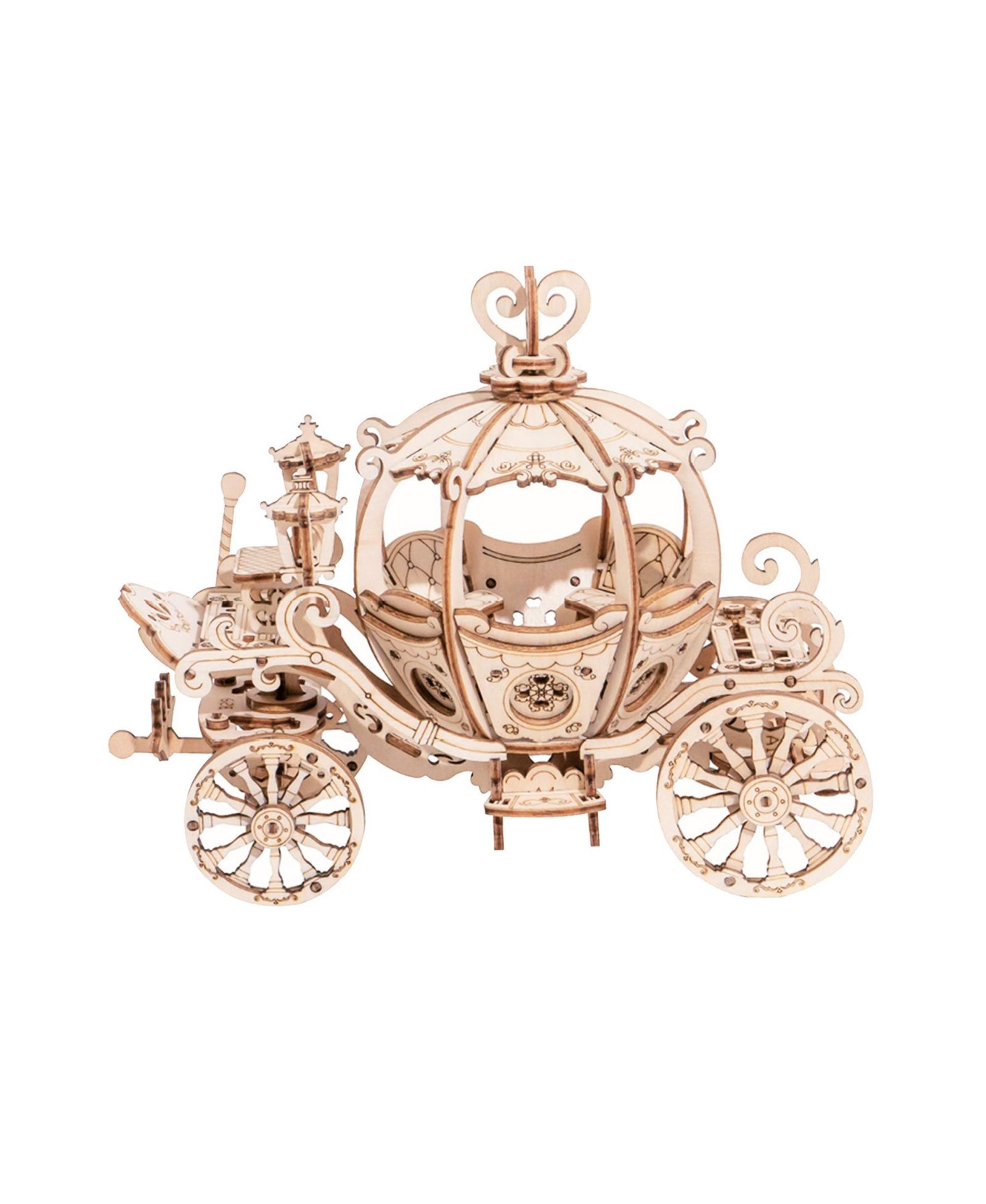 3D деревянный пазл DIY Pumpkin Carriage, 182pcs