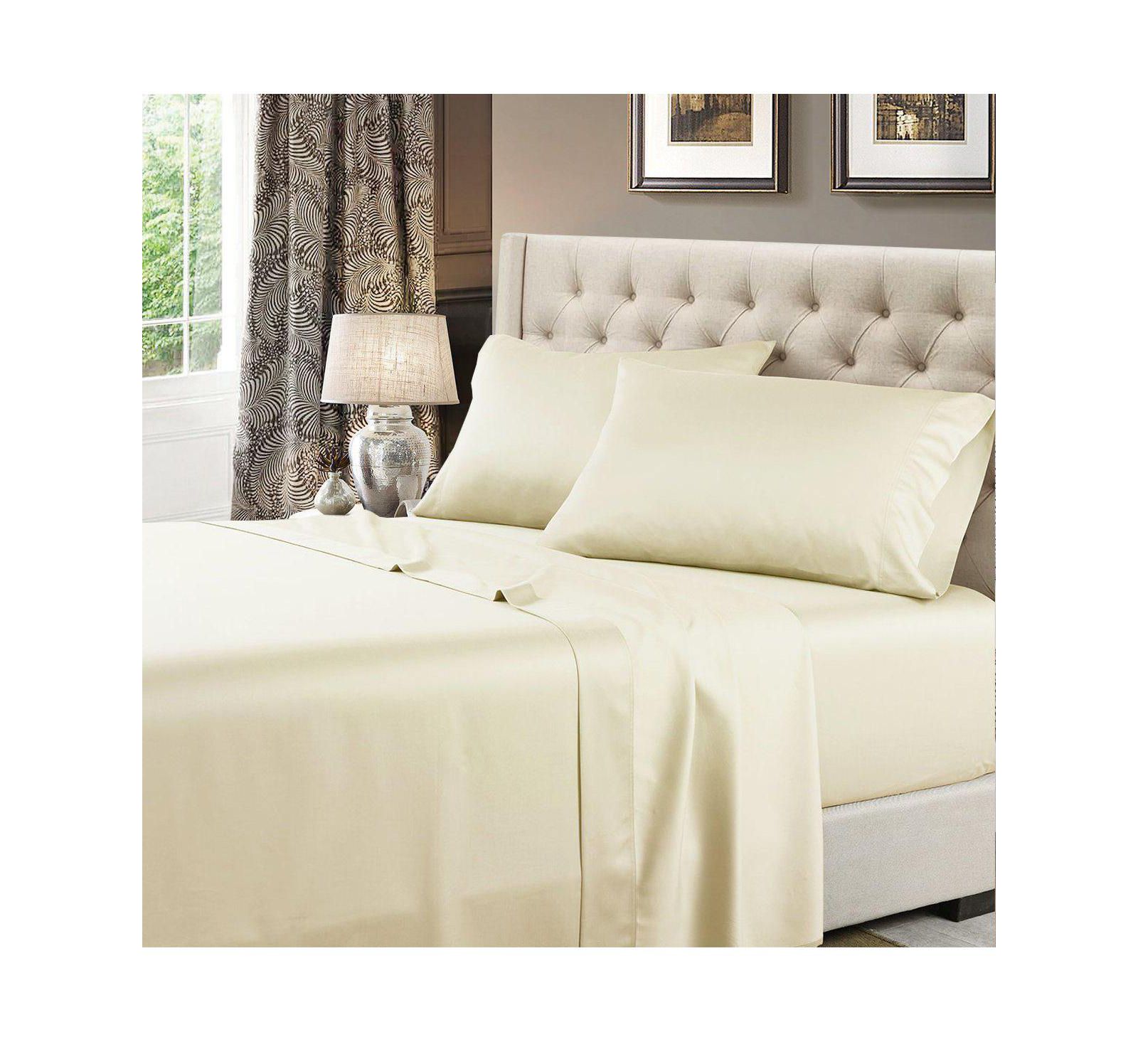 Egyptian Linens Комплект простыней Full XL (54 X 80") 608 Soft Cotton Sateen USA