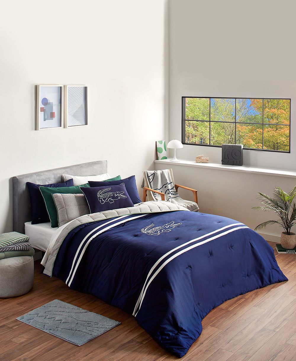 Lacoste Home Big Croc 2-Pc. Comforter Set, Twin