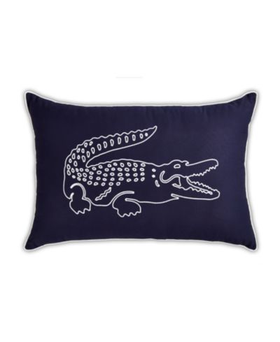 Lacoste Home Big Croc Decorative Pillow, 16" x 24"