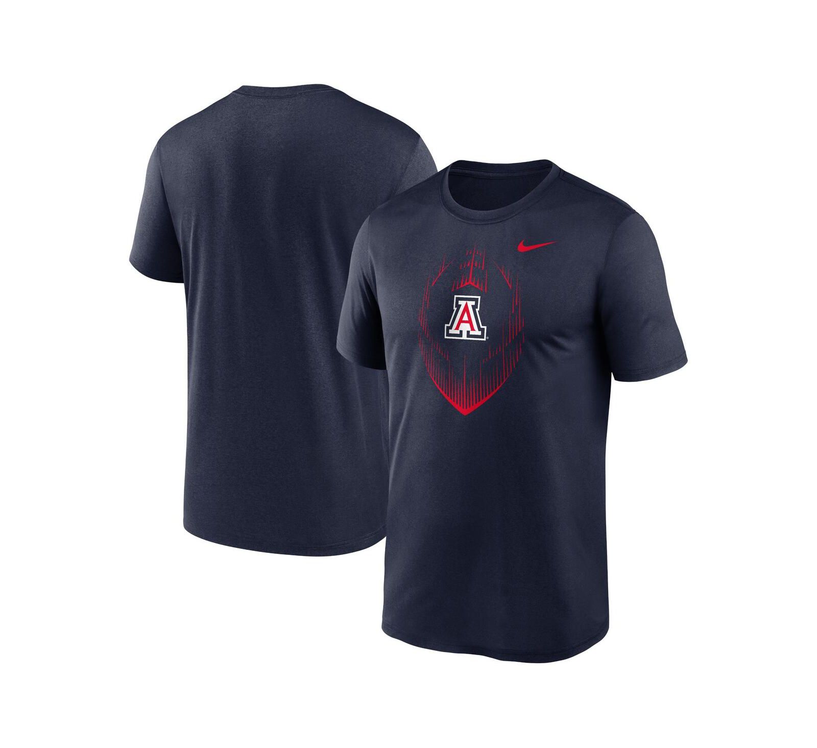 Мужская футболка Nike Navy Arizona Wildcats Primetime Legend Icon Performance