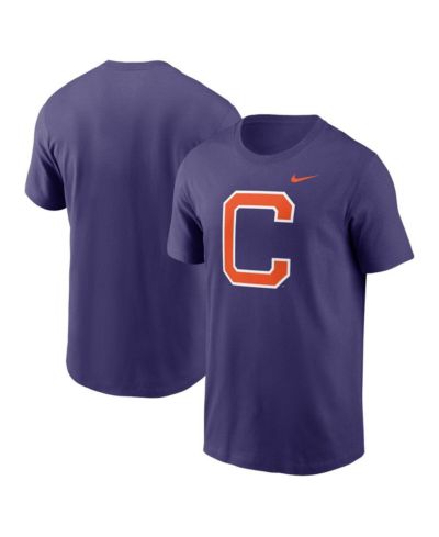 Nike Men's Purple Clemson Tigers Primetime Evergreen Alternate Logo T-Shirt