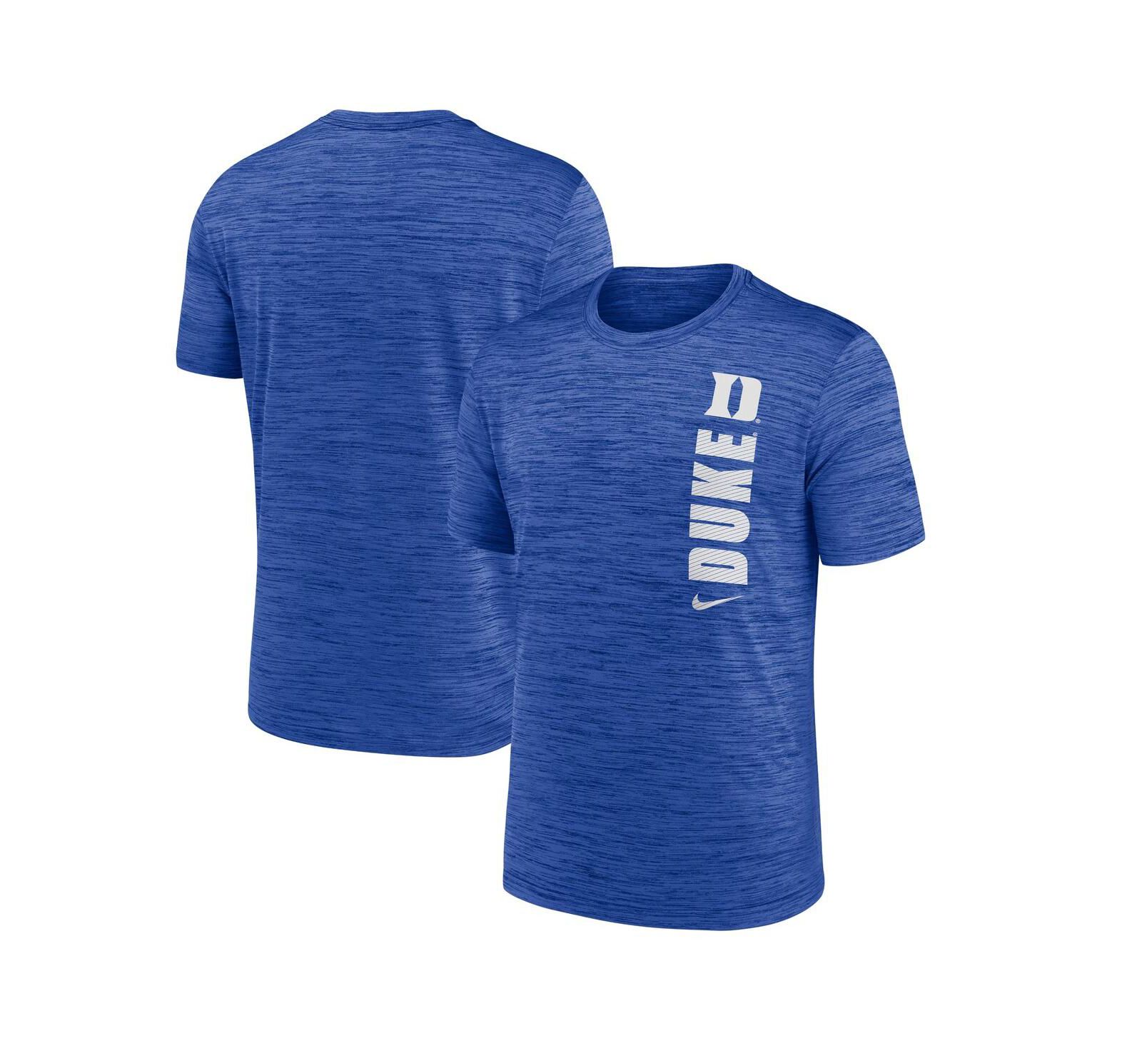 Nike Men's Royal Duke Blue Devils 2024 Sideline Velocity Performance T-Shirt