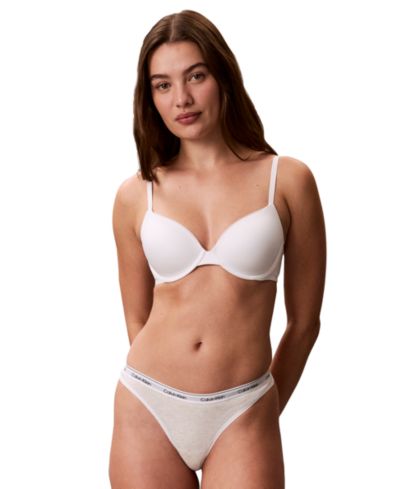 Женские трусики Calvin Klein Modern Logo Thong QD5043