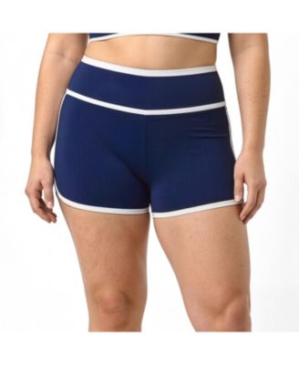 Navy & white