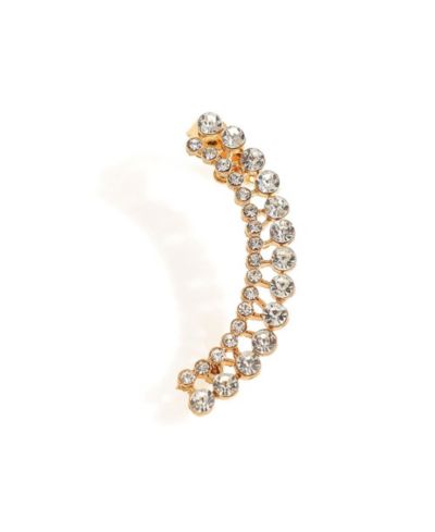 SOHI Женские серьги-каффы с серебряным декором