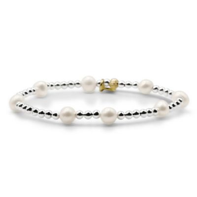 Браслет Bowood Lane Sterling Silver Ball и Freshwater Pearl
