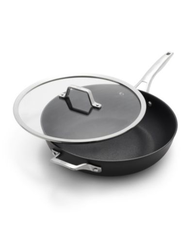 Calphalon Premier Hard-Anodized Aluminum Nonstick 13" Deep Skillet с крышкой