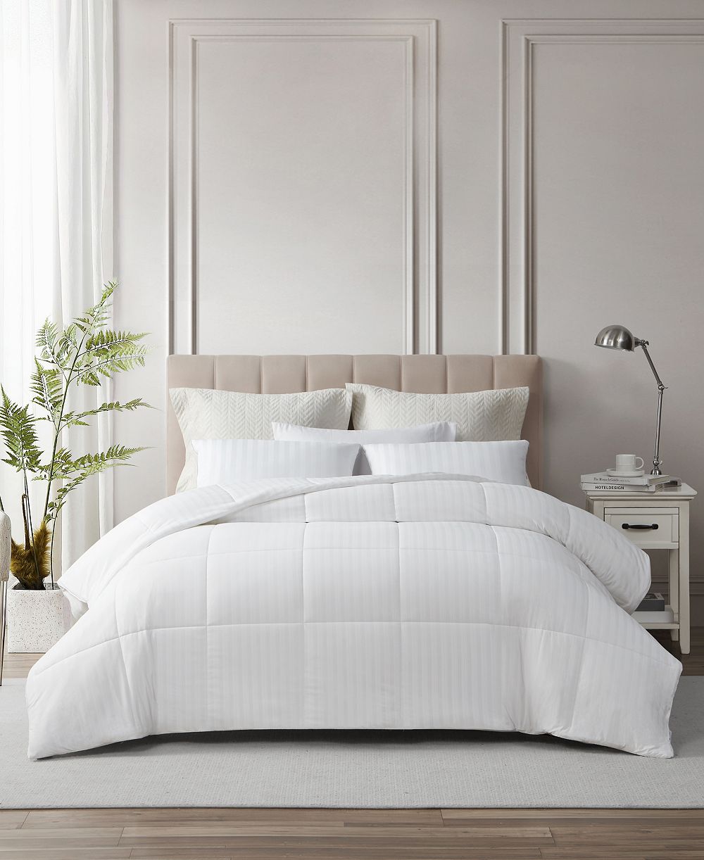Royal Luxe Cool Touch Down Alternative Comforter, Full/Queen, Exclusively at Macy’s