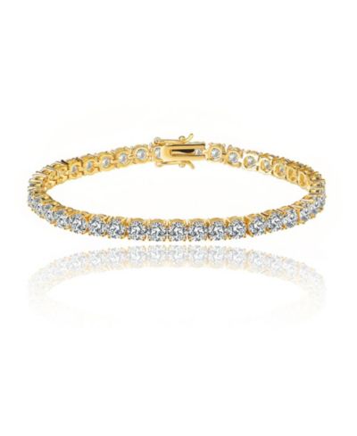 Hollywood Sensation Tennis Bracelet for Women with 1/8 CT Cubic Zirconia