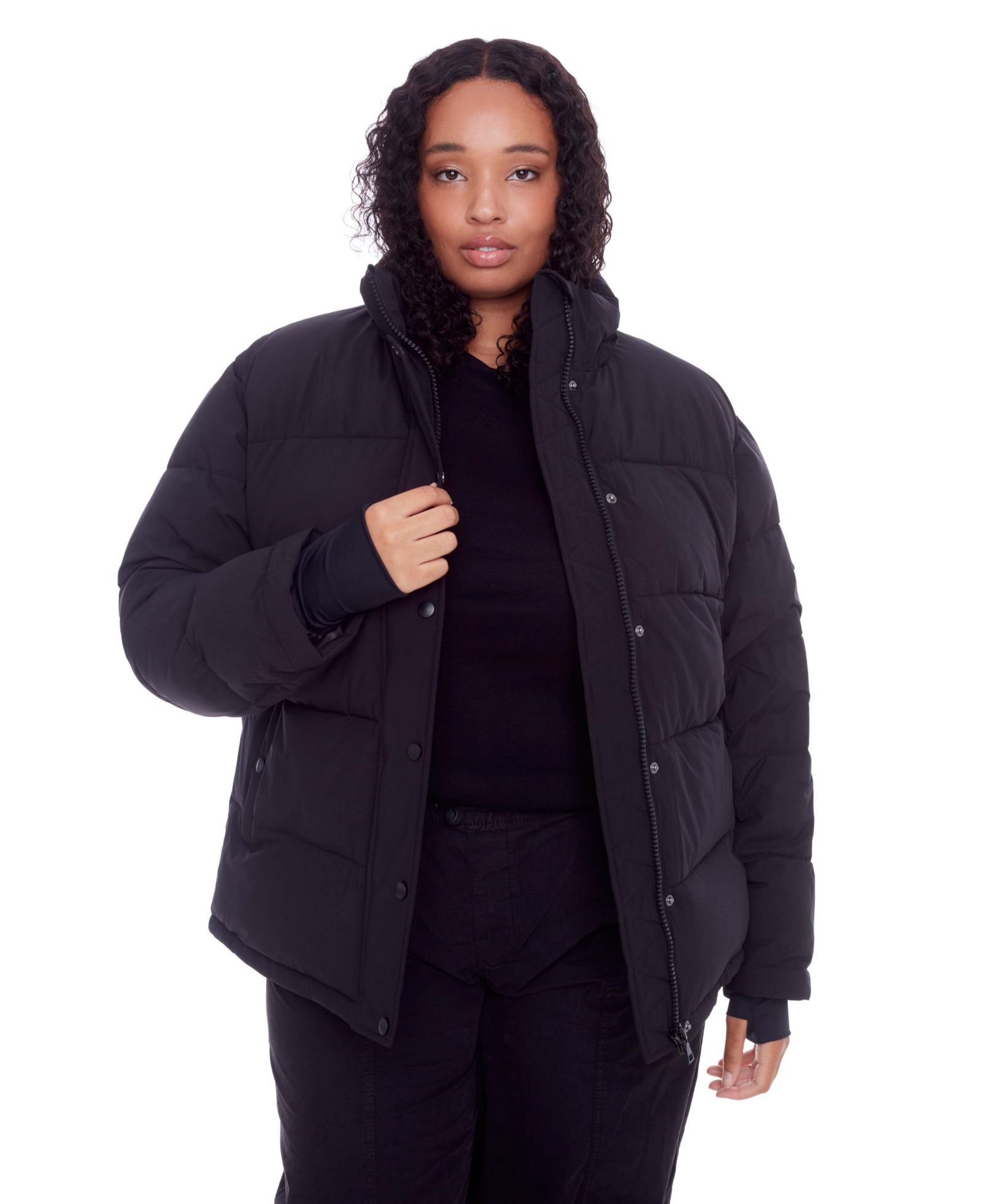 Alpine North Plus Size Forillon короткая стеганая куртка-пуффер
