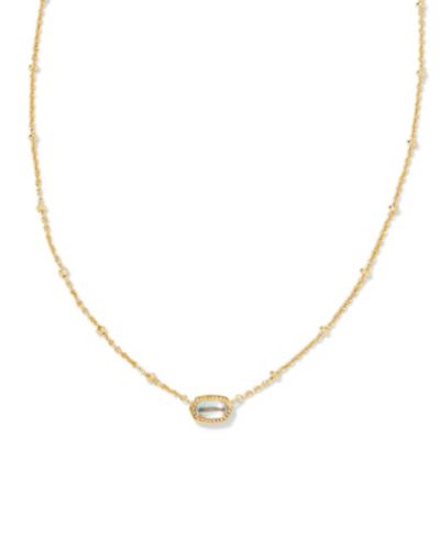Kendra Scott 14k Gold-Plated Turquoise Magnesite Pendant Necklace