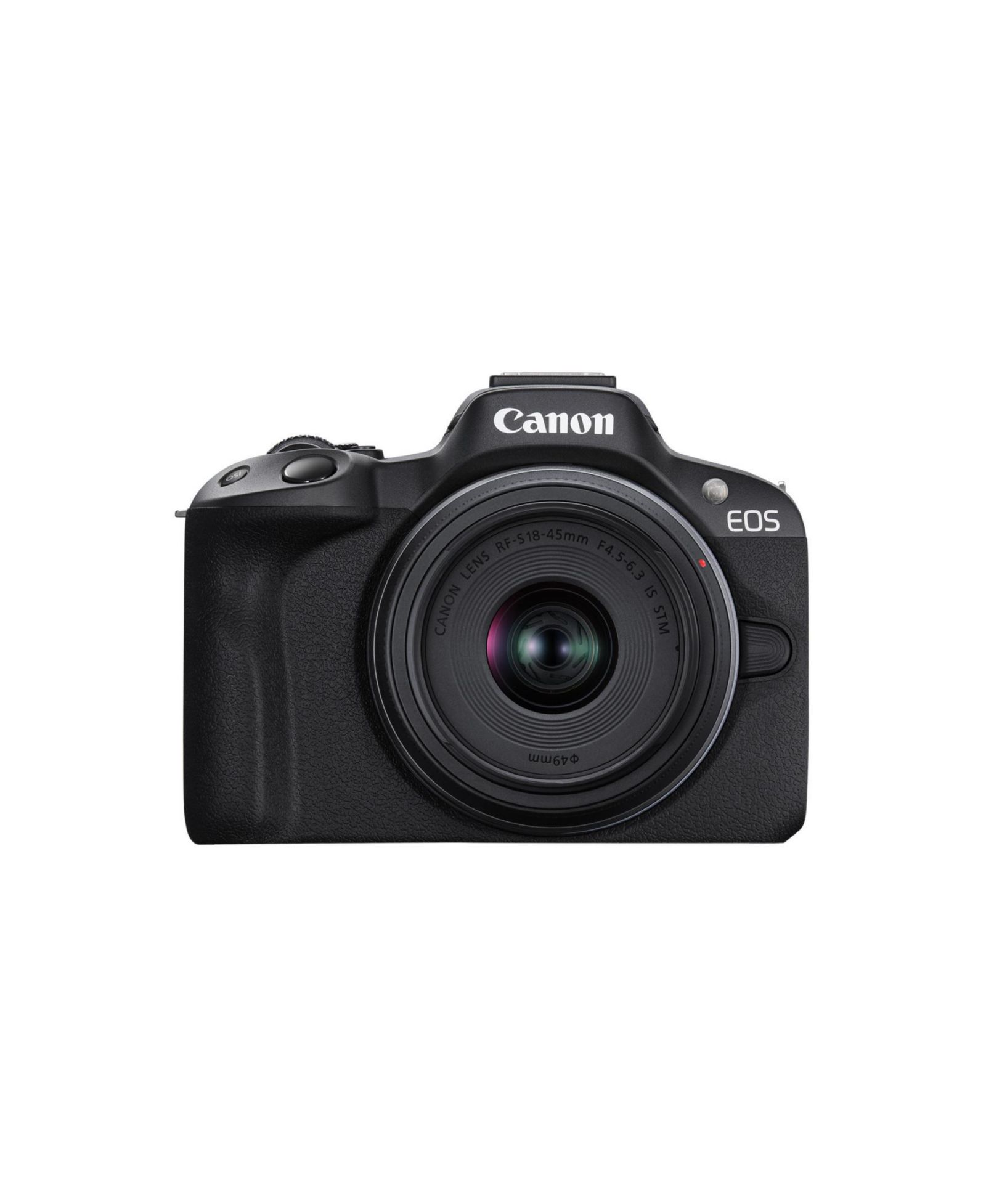 Canon EOS R50 24.2-Megapixel 4K Video Camera with RF-S 18-45mm f/4.5-6.3 IS STM Lens