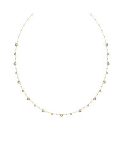 Ожерелье Swarovski Round Cut White Gold-Tone Imber Strandage