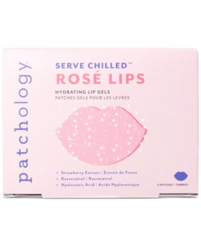 Patchology Serve Chilled Rosé Lip Gel, 5-Pk.