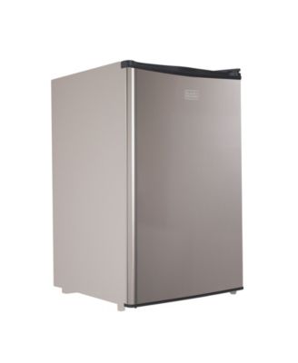 BLACK+DECKER мини-холодильник с морозильной камерой, 4.3 cu. ft., белый