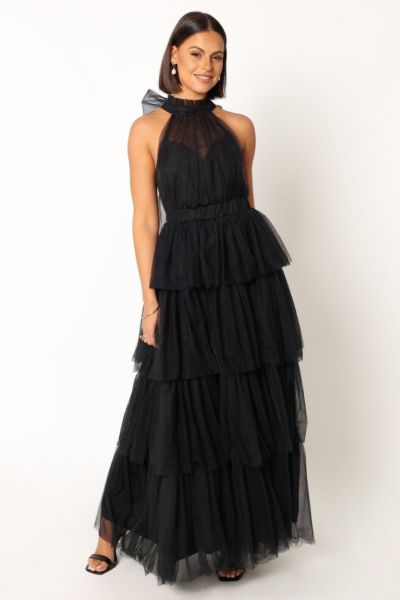 Women's Frances Halter neck Maxi Dress