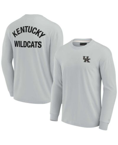 Мужская и женская футболка Fanatics Signature Gray Kentucky Wildcats