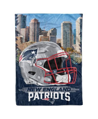 Плед New England Patriots 66" x 90" City Sketch
