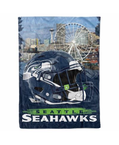 Плед Seattle Seahawks 66" x 90" City Sketch