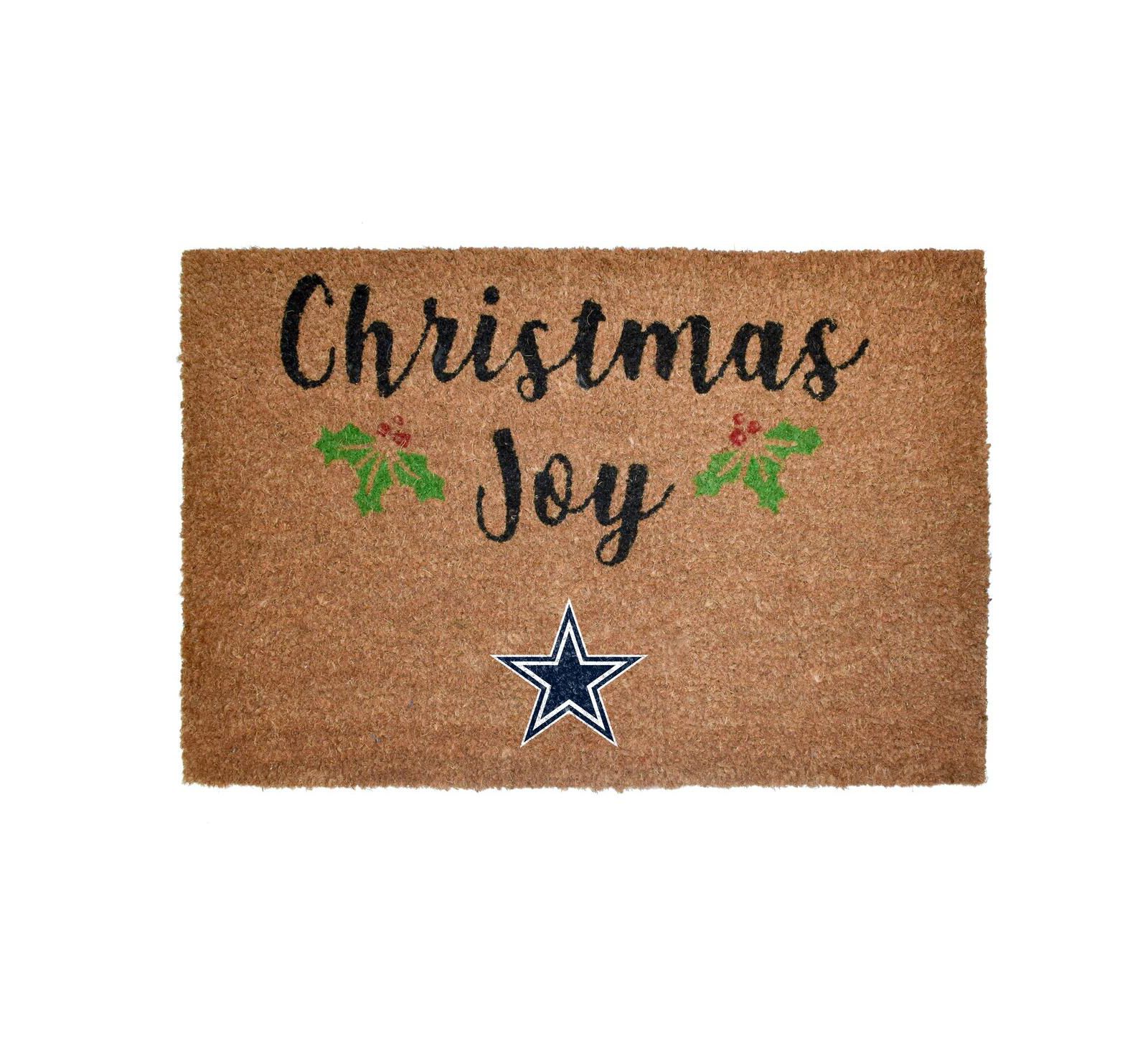 The Memory Company Dallas Cowboys коврик для двери Holiday 23" x 35"