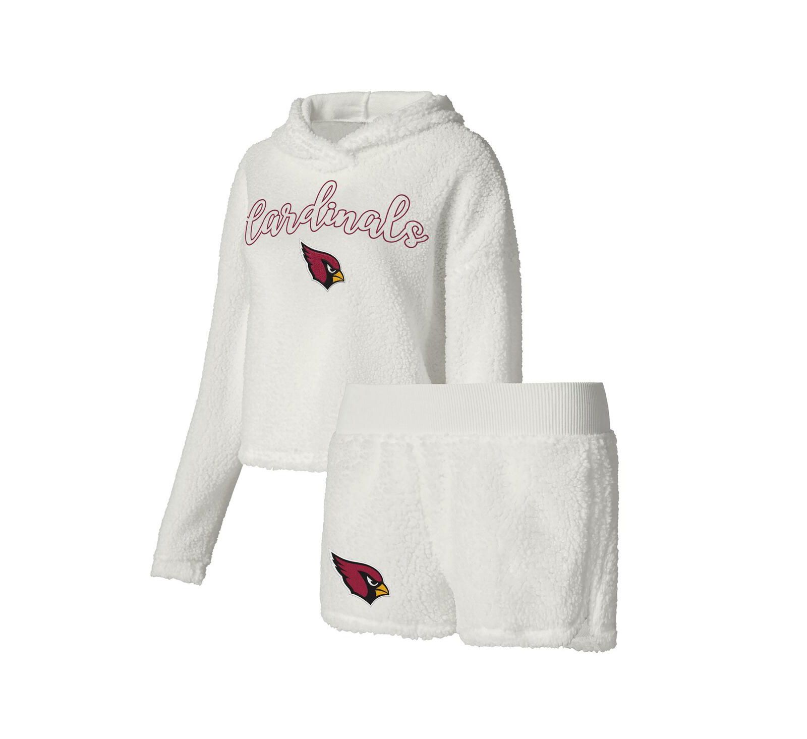 Concepts Sport Женский комплект для сна: пуловер и шорты Arizona Cardinals