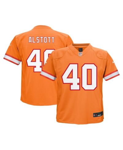 Детская джерси Nike Mike Alstott Orange Tampa Bay Buccaneers Retired Player Game